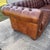 1990s Brown Leather Chesterfield Sofa For Sale - Image 5 of 10