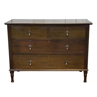 English Mahogany Chest of Drawers, 1930s For Sale