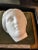 White 1950s Grand Tour Style Muse Head Bust on Vintage Velvets in Shadowbox For Sale - Image 8 of 9
