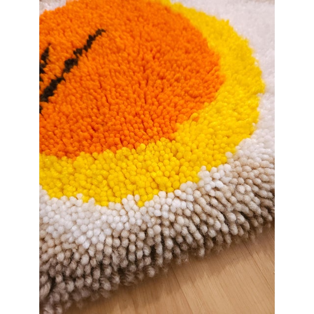 Mid-Century Modern German Wall Tapestry in Wool, 1970s For Sale - Image 4 of 7