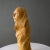 Apricot Terra Cotta Clay Female Bust Figurative Sculpture of a Woman For Sale - Image 8 of 13
