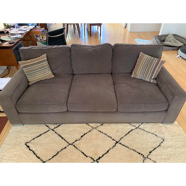 Restoration Hardware Maharam Fabric Couch Sofa Chairish