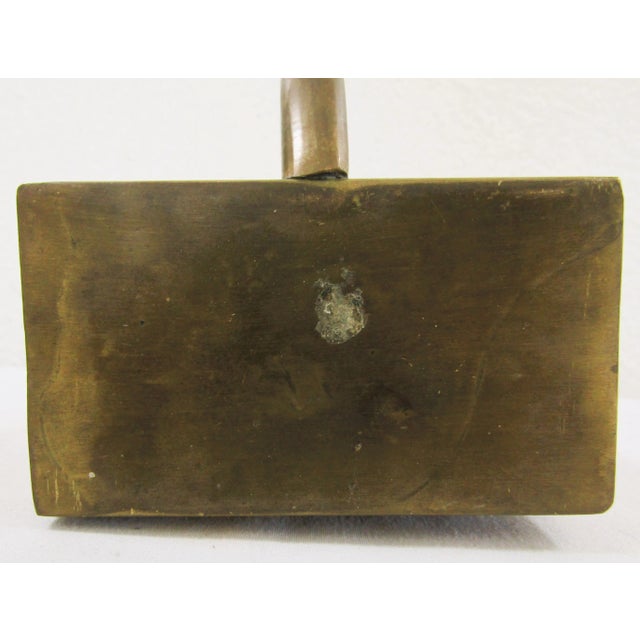 Mid 19th Century Persian Brass Tzedakah Justice or Charity Box For Sale - Image 11 of 12