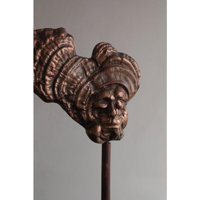 Charles Delporte, The Sleeper in the Valley, 1950s, Bronze & Metal For Sale - Image 6 of 11
