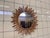 Wood Sunburst Mirror in Bamboo, 1960 For Sale - Image 7 of 7