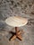 Vintage French Marble Bistro Table in Walnut, 1930s For Sale - Image 15 of 18