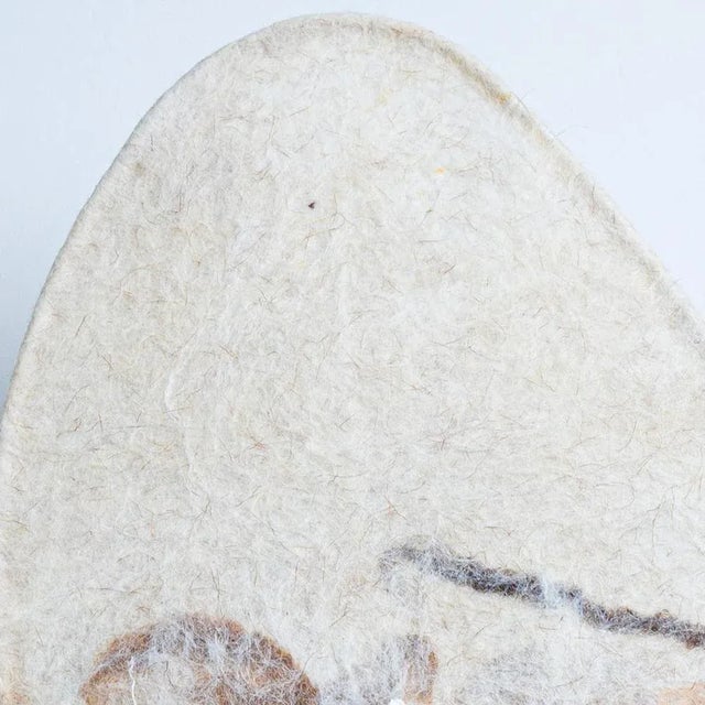 Ceramic Table Lamp from Soholm with Felt Shade, Denmark, 1960s For Sale - Image 9 of 16