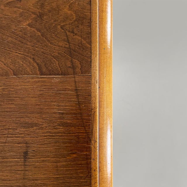 Art Deco Italian Wooden Sideboard with Drawers and Compartment, 1930s For Sale - Image 11 of 18