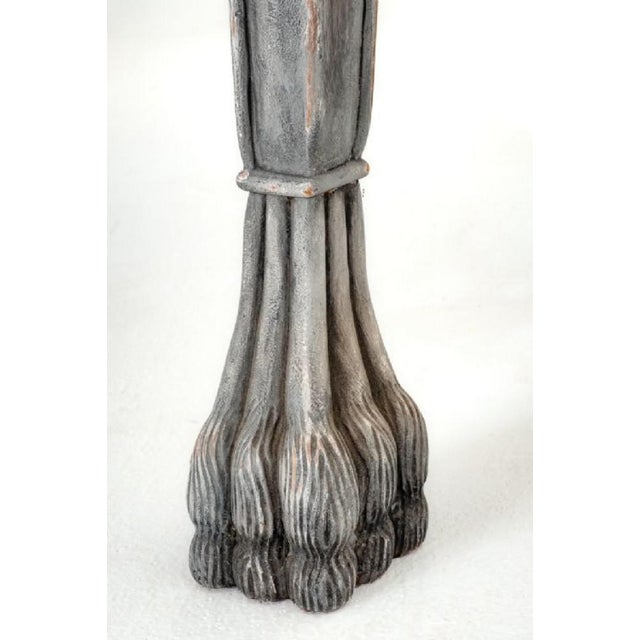 Chippendale Painted Console Tables Gilt Hall, Set of 2 For Sale - Image 4 of 10