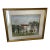Gordon Wheeler Signed Framed Lithograph Print, Summerall Chapel at the Citadel Charleston, Sc For Sale