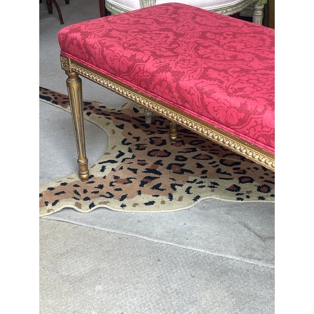 Pair Gilt-Wood Louis XVI Style Benches, For Sale - Image 14 of 17