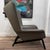 BoConcept Hamilton armchair with matching ottoman (original-era model, 1990s–2000s). This is a generously sized, high-back...