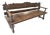 Antique Spanish Renaissance Revival Wood Hall Bench For Sale