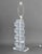Plastic Karl Springer Style Triangular Clear Acrylic Lamp For Sale - Image 7 of 10
