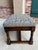 Antique English Oak Bench Upholstered Window Seat Jacobean Revival C1920 For Sale - Image 15 of 18