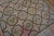 Splendid Gray Color With Oval and Florid Design Antique American Hooked Rug For Sale - Image 4 of 10