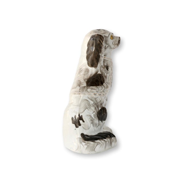English Antique English King Charles Staffordshire Dog For Sale - Image 3 of 5