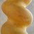Yellow French Plaster Spiral Column or Pedestal on Wooden Base For Sale - Image 8 of 11