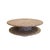 Rosalie 100 coffee table in mdf board, pine wood and fabric by popus editions. Dimensions: ⌀ 100 x h 38 cm. Materials:...