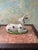 1980s 1980s Pair of Porcelain Recumbent Deer For Sale - Image 5 of 9
