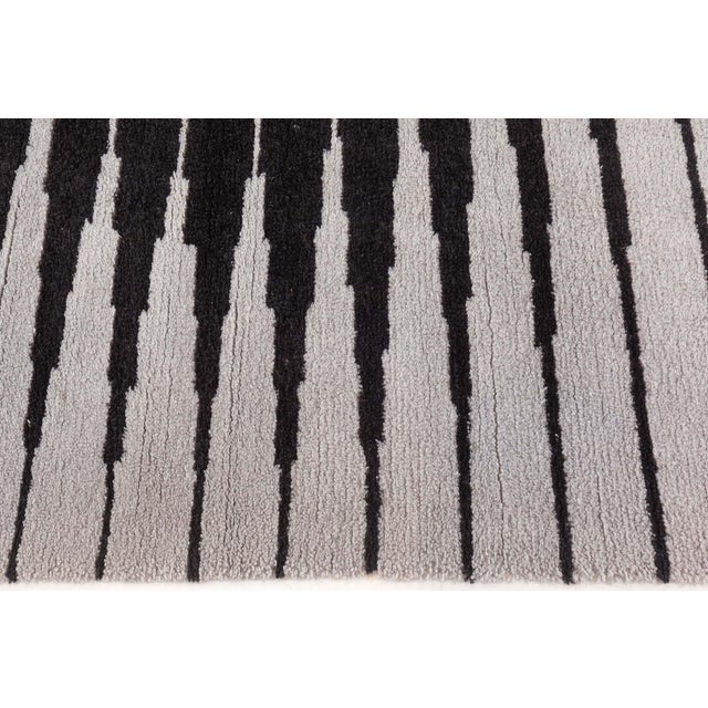 Late 20th Century Doris Leslie Blau Vintage Vasarely Rug by Victor Vasarely Capella-4 For Sale - Image 5 of 9