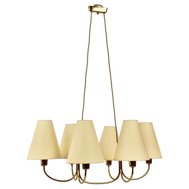 Globe Lamp in Brass by J.T. Kalmar, 1950s For Sale - Image 18 of 18