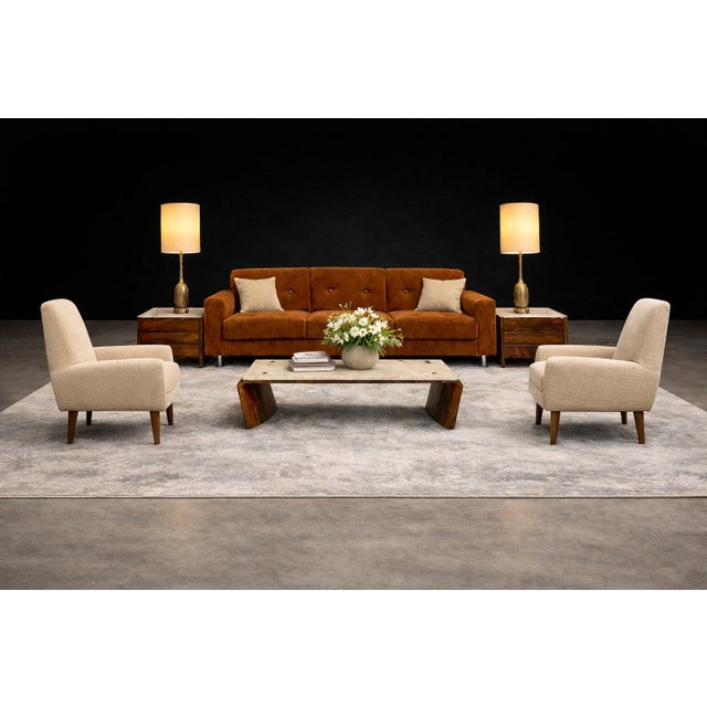 An iconic statement of Brazilian modern design, the “Pullman” sofa by Jorge Zalszupin exemplifies the designer’s ability...