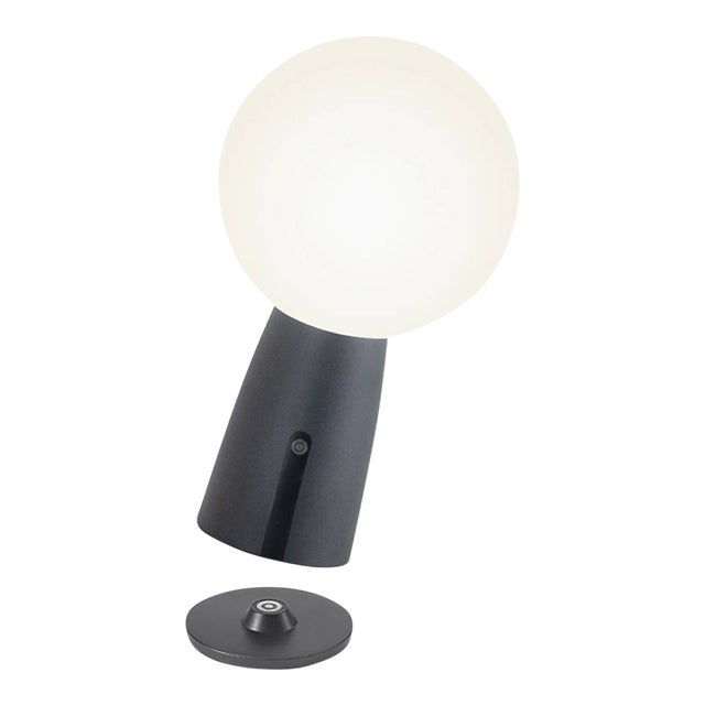 Cordless Table Lamp Italian Zafferano Olimpia Indoor/Outdoor For Sale