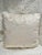 Pair of elegant floral damask fabric pillows. One could never tell but they are fabricated with an outdoor fabric for the...