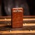 Antique 20th century French 18ct solid gold and burr walnut cigarette case. The case features a solid gold hinge and...