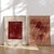 Contemporary Contemporary Burgundy Abstract Giclee Prints - A Pair For Sale - Image 3 of 4