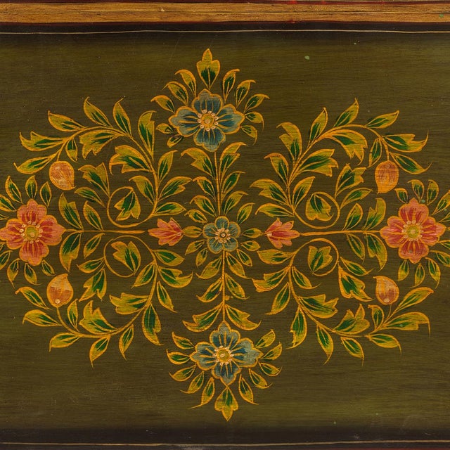 Oriental Indian Blanket Box, 1940s For Sale - Image 4 of 8