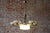 Bauhaus Chandelier in Nickel-Plated Steel and Opaline Glass, Czech, 1920s For Sale - Image 12 of 14
