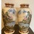 Japanese Late 20th Century Pair of 7" Decorative Japanese Style Vases - Gold Accent Porcelain Shelf Decor For Sale - Image 3 of 6