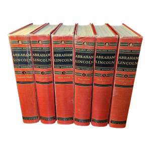Carl Sandburg’s Abraham Lincoln – 1950 Sangamon Edition, 6-Volume Set