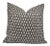 Fbdivine Bohemian Decorative Block Print Pillow Cover 16x16 Inch -Tulsi Buti For Sale