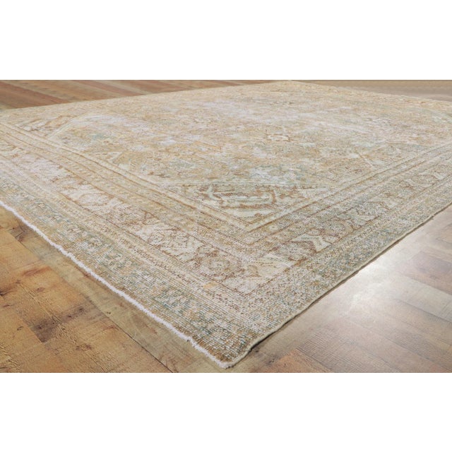 Early 20th Century Antique Persian Mahal Rug, 09'00 X 12'06 For Sale In Dallas - Image 6 of 9