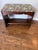 Art Deco Wood Vanity Bench With William Morris Golden Lily Upholstery For Sale - Image 9 of 12