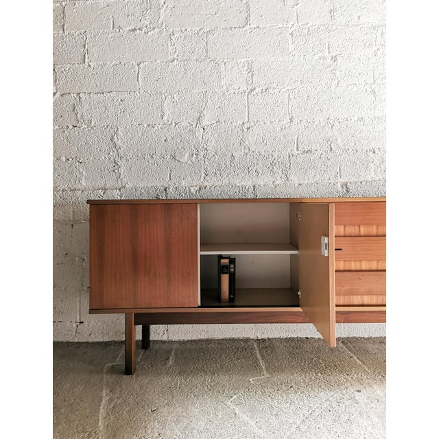 Brown Mid-Century Sideboard, Germany, 1960s For Sale - Image 8 of 18