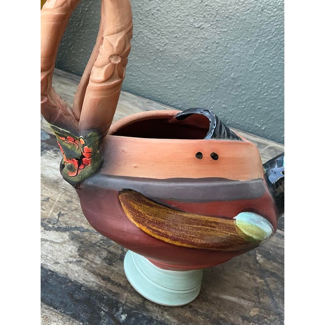 Vintage Original Studio Pottery Vase For Sale - Image 9 of 12