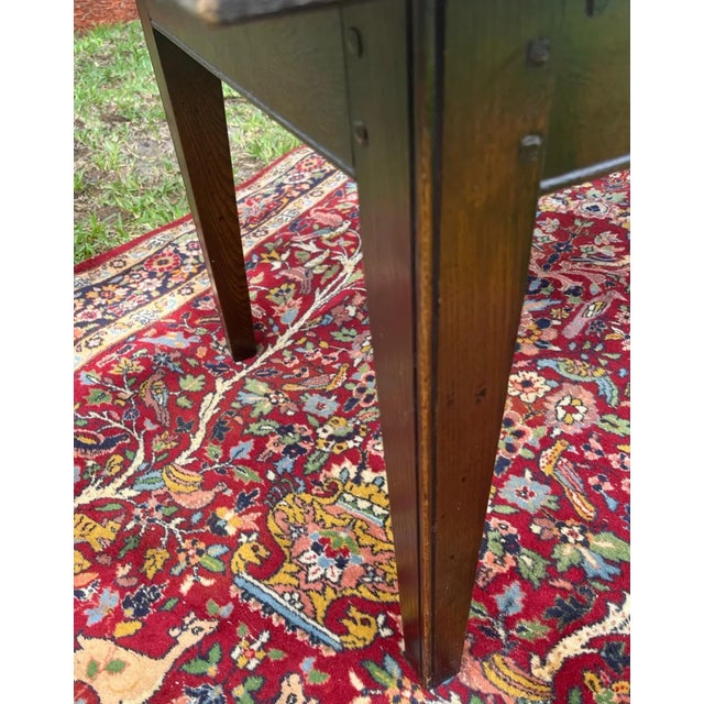 Coffee Rustic Reclaimed Wood Farmhouse Coffee Table. For Sale - Image 8 of 12