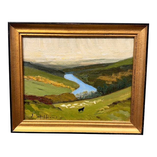 20th Century Oil on Canvas For Sale