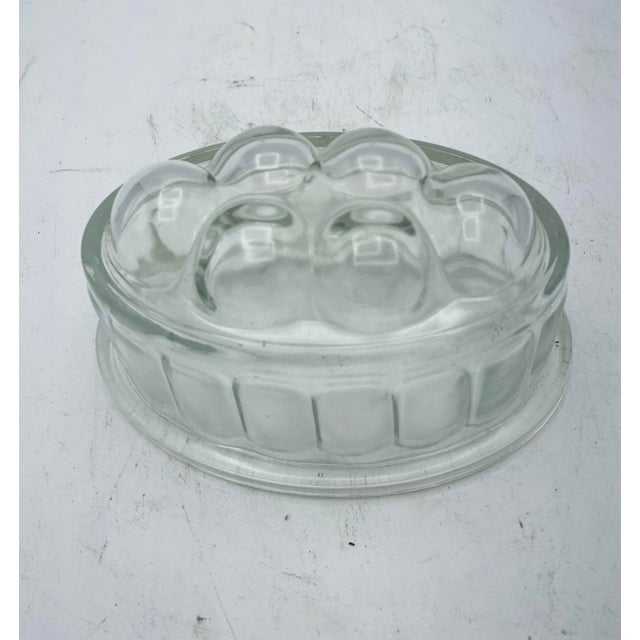 Glass Jello Mold Chairish