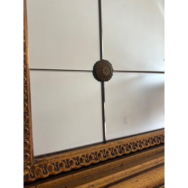 Mid 20th Century Mid 20th Century Classic Napoleonic-Style Mirror For Sale - Image 5 of 8
