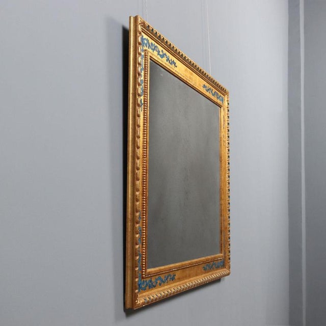 Blue Gilded Cassette Style Frame For Sale - Image 8 of 10