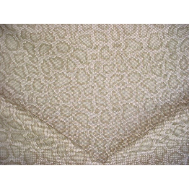 F Schumacher Park Avenue Python in Greige Reptile / Snake Printed