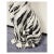 White Tiger Figurine in Ceramic by Ceramiche Boxer For Sale - Image 4 of 9