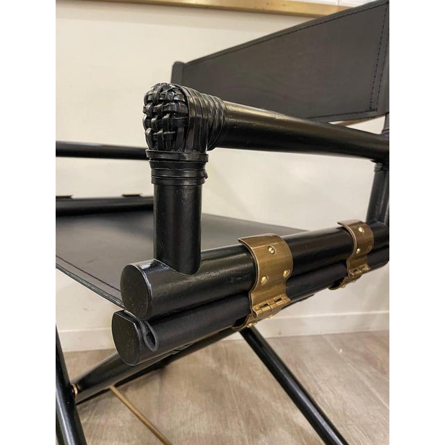 McGuire Director's Chairs, 1970s, Set of 2 For Sale - Image 10 of 18