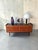 Mid-Century Chest of Drawers in Wood, Glass and Brass, Italy, 1950s For Sale - Image 6 of 7