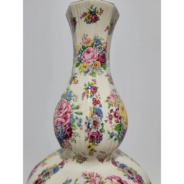 Boch Freres Keramis 1950s Boch Freres Keralux "Fleurs De Sax" Vase For Sale - Image 4 of 9